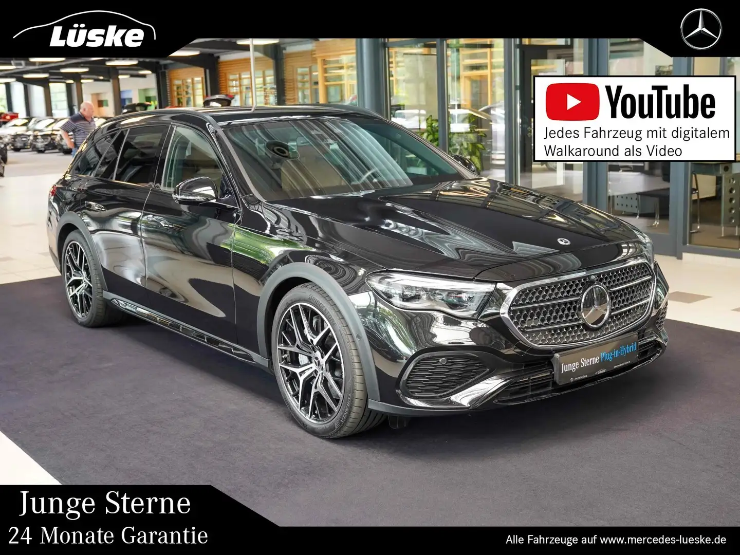 Mercedes-Benz E 300 E 300 de 4M All Terrain AMG Superscreen Night Schwarz - 1