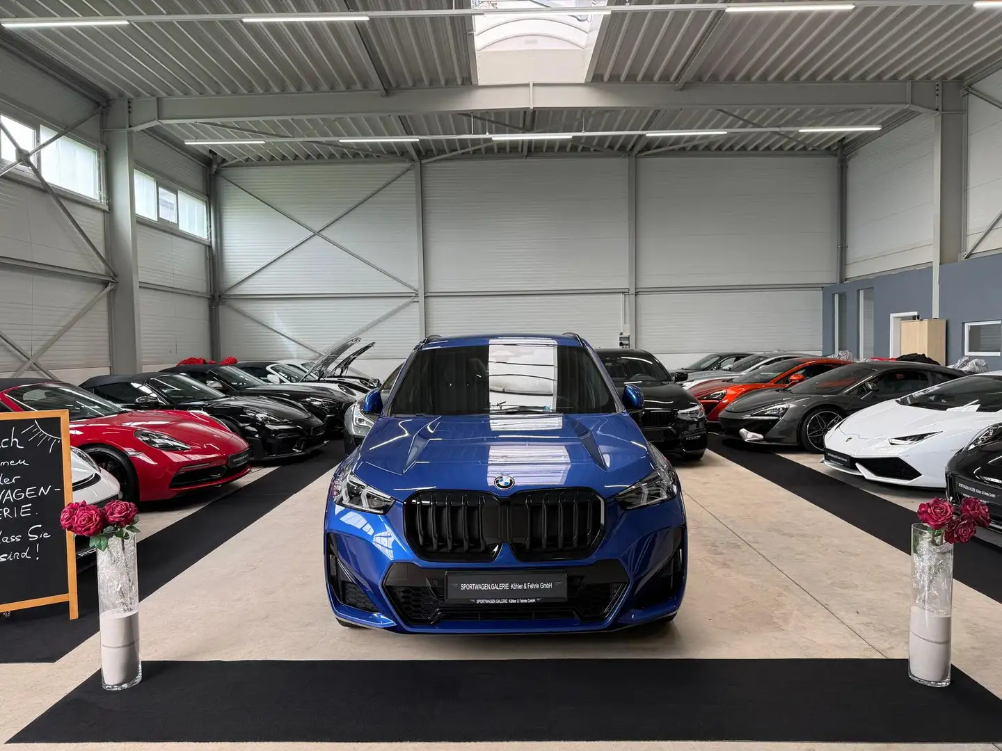 BMW X1 sDrive 18i M Sport/AHK/1.Hd./*349€ Bleu - 1