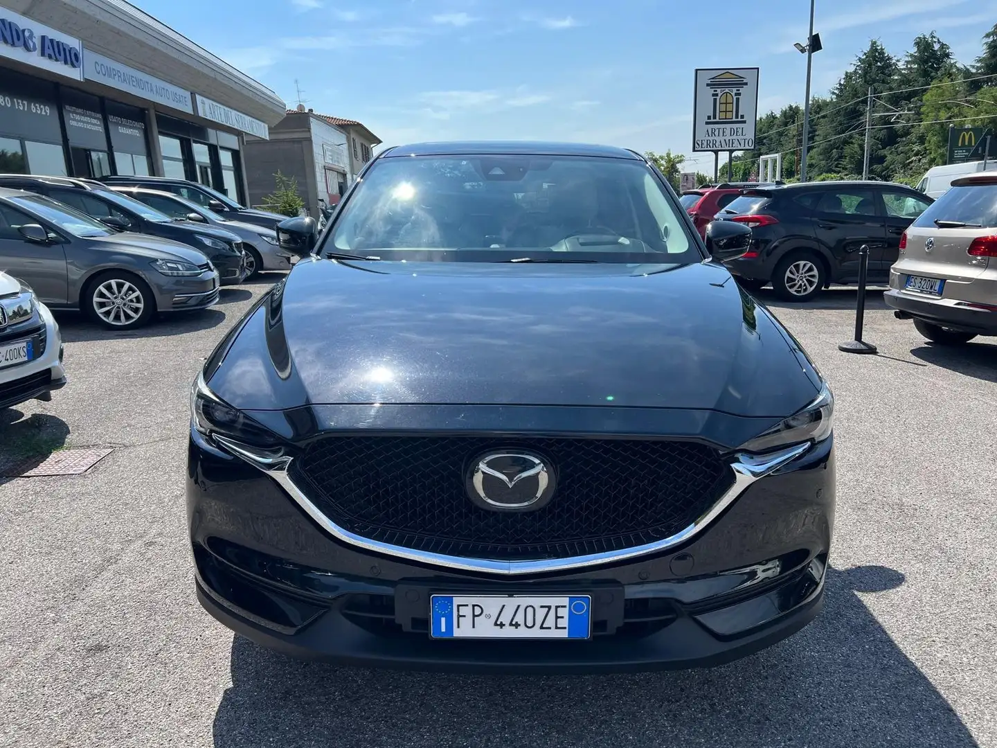 Mazda CX-5 2.2 Exclusive awd 175cv auto*PELLE*NAVI*TETTO* Nero - 2