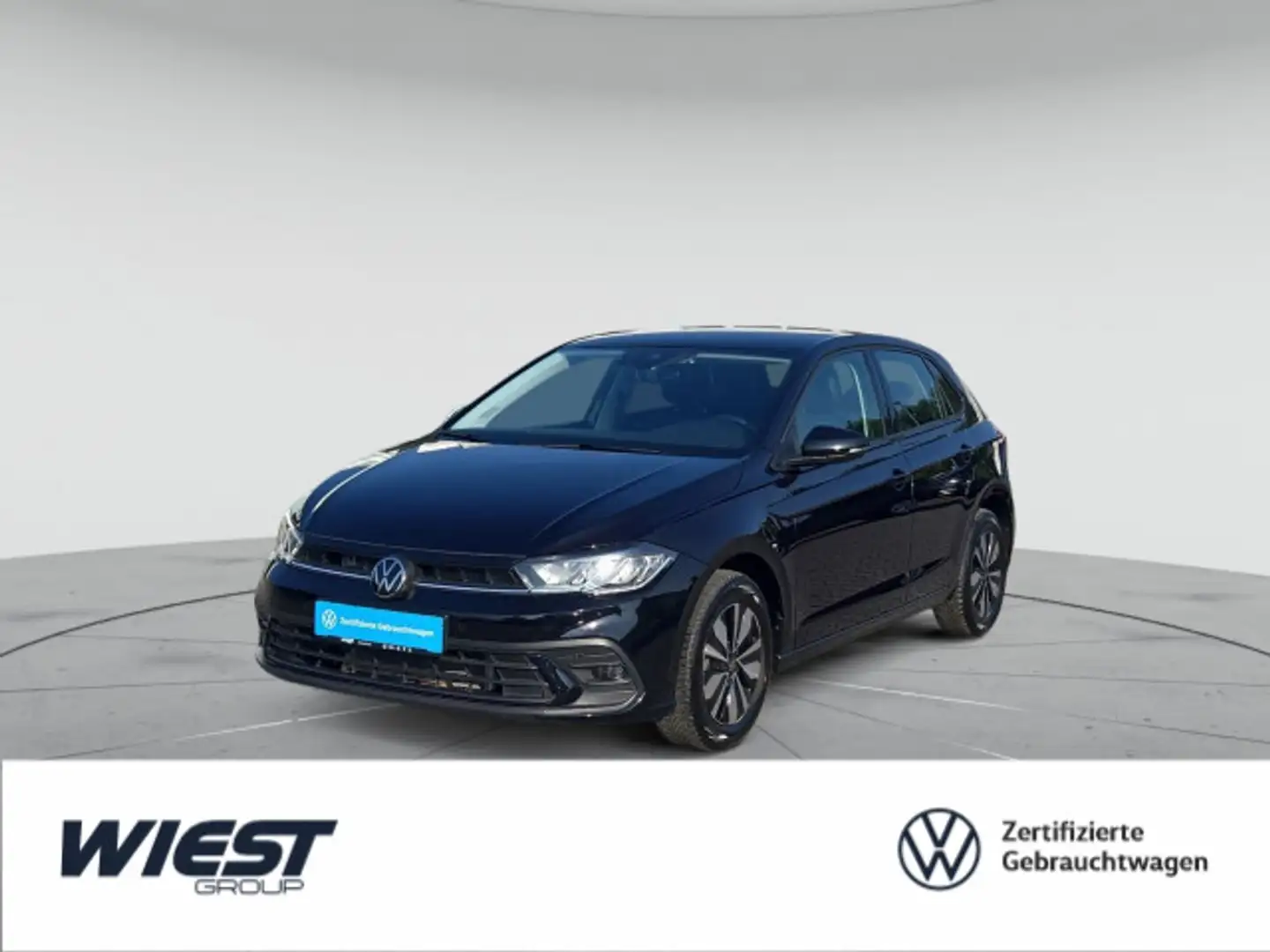 Volkswagen Polo Goal 1.0 TSI DSG, LED/KAM/AHK/ACC/NAVI/KLIM Schwarz - 1