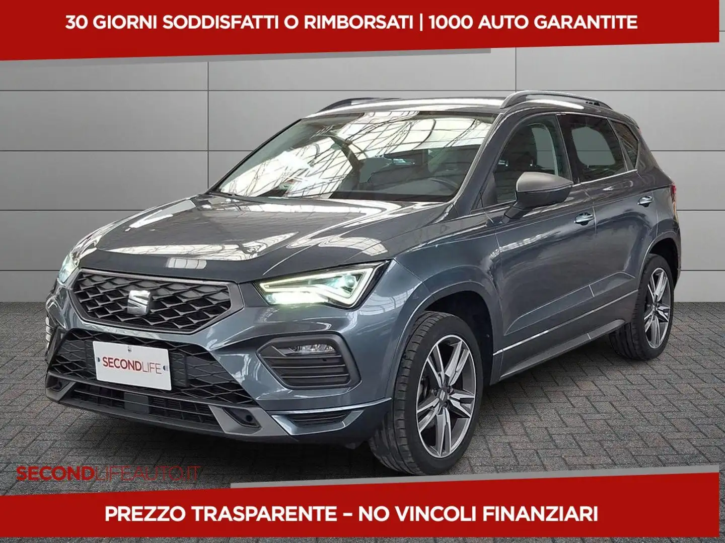 SEAT Ateca 1.0 tsi FR 110cv Grigio - 1