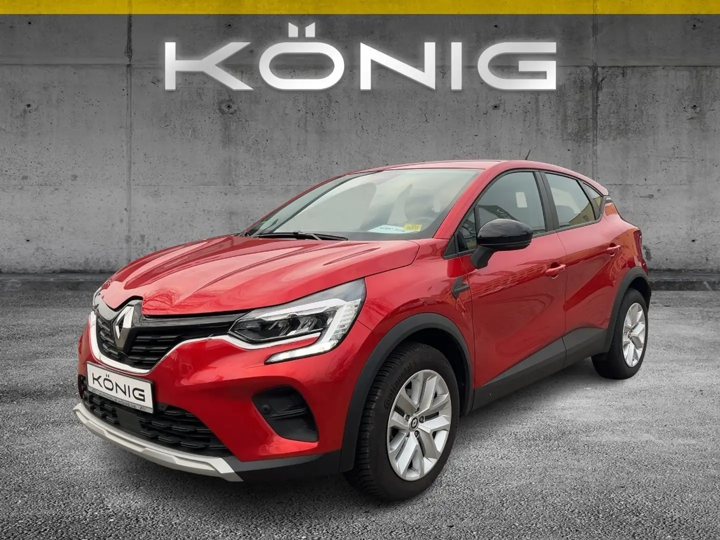 Renault Captur TCe 140 EDC EVOLUTION KLIMA*NAVI*CARPLAY Rot - 1