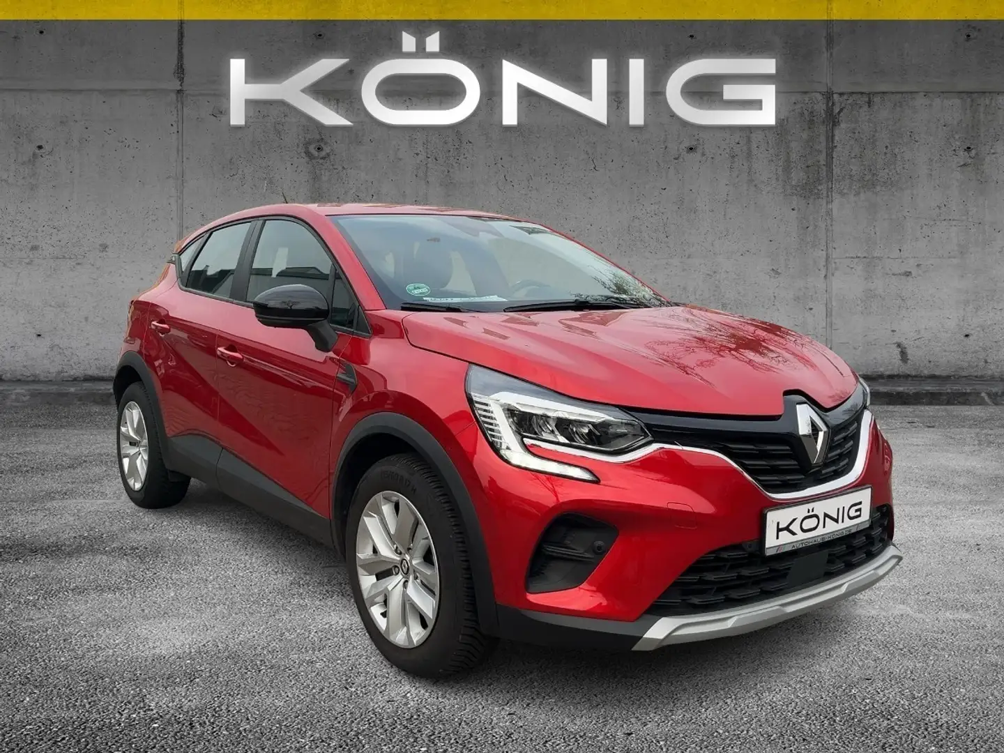Renault Captur TCe 140 EDC EVOLUTION KLIMA*NAVI*CARPLAY Rot - 2