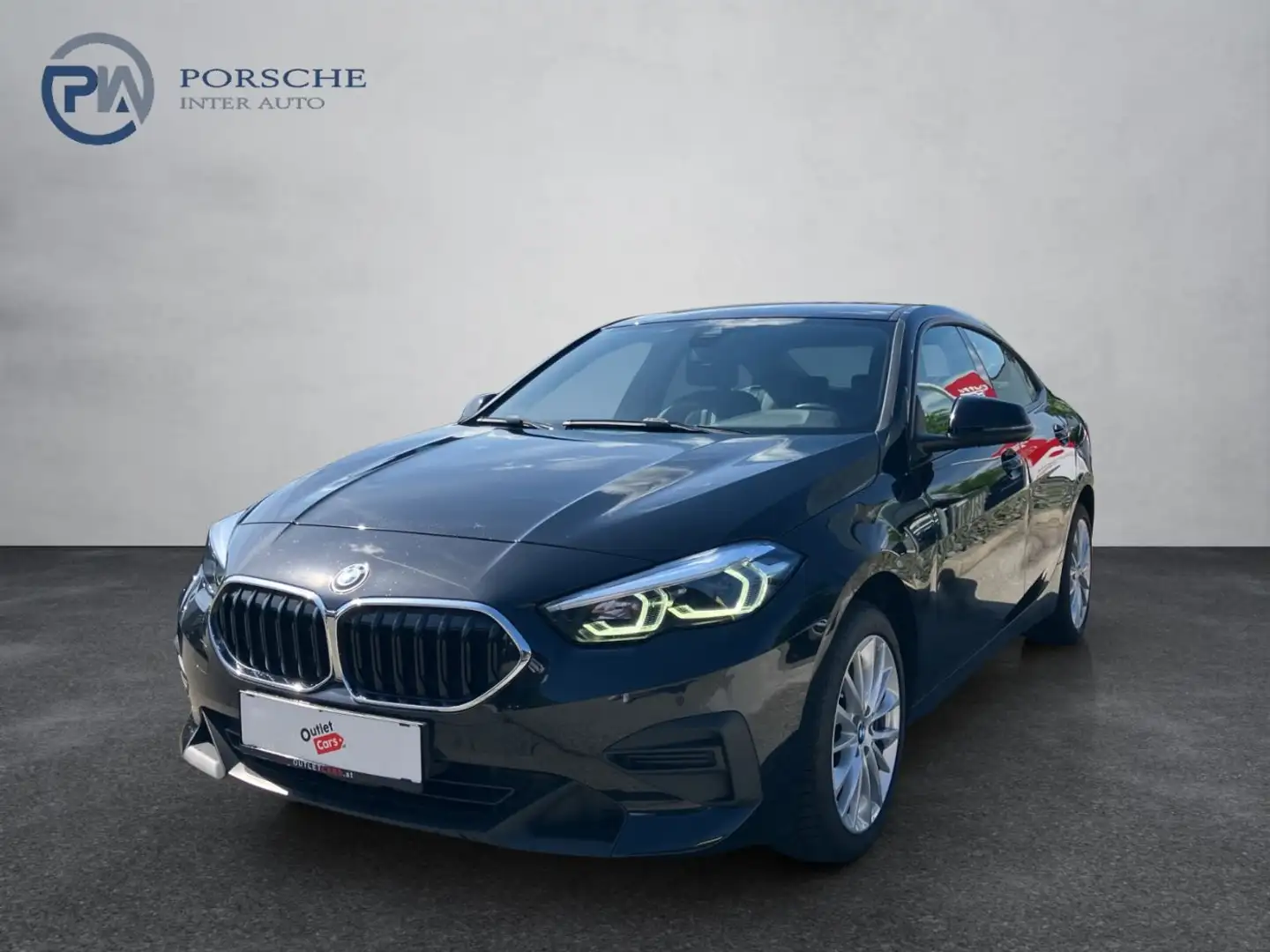 BMW 218 218d Gran Coupe Advantage AUT+KlimaA Schwarz - 2