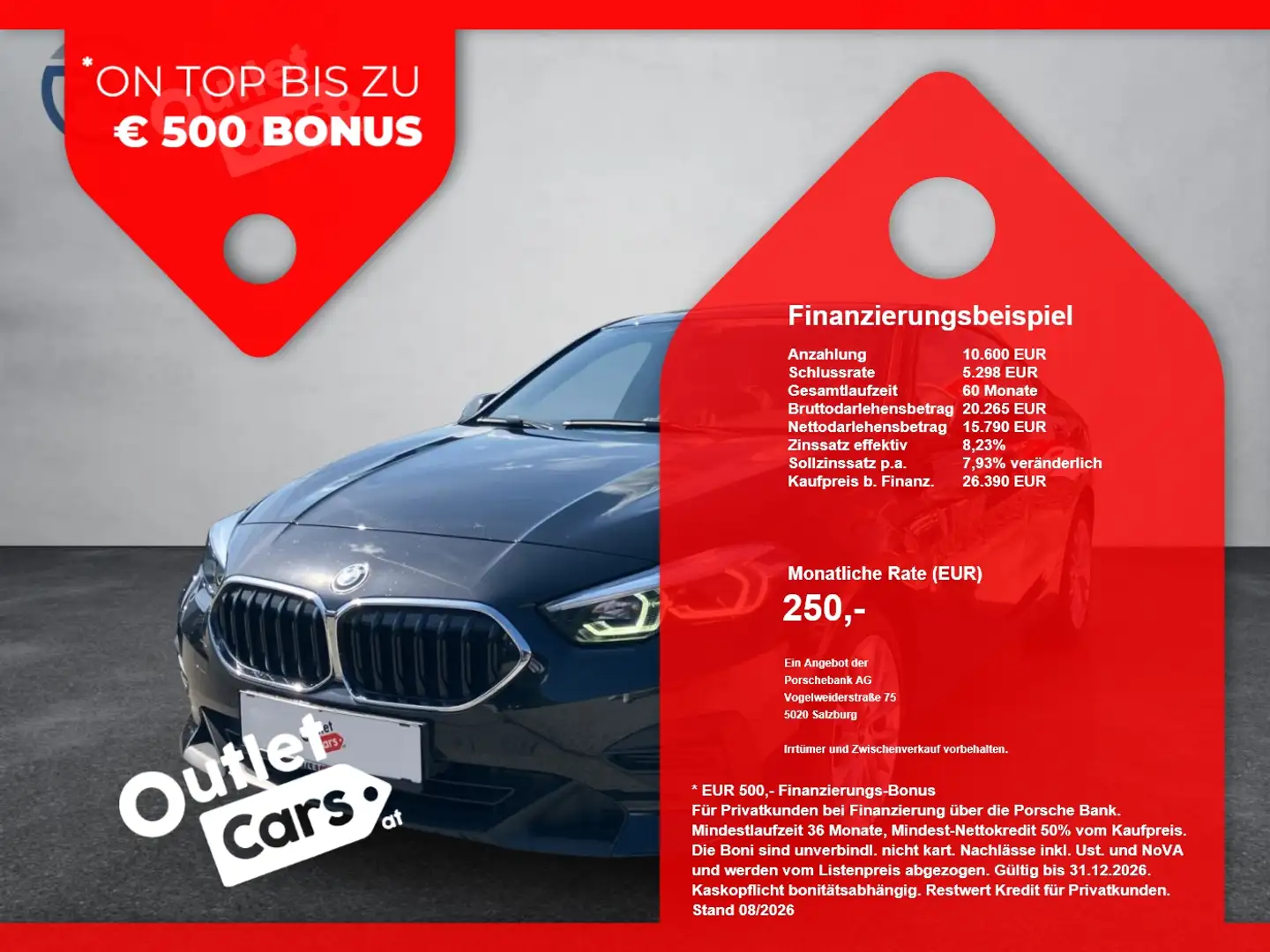 BMW 218 218d Gran Coupe Advantage AUT+KlimaA Schwarz - 1