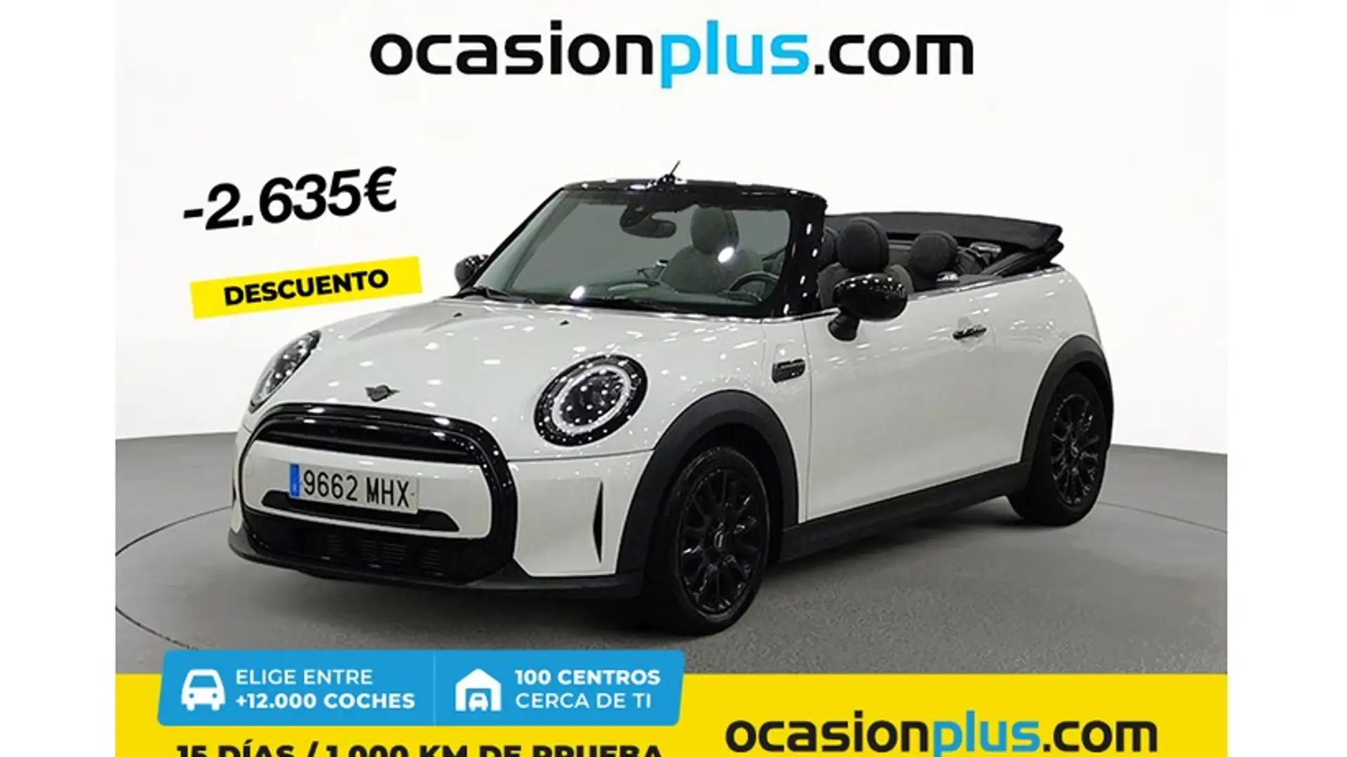MINI Cooper Cabrio Aut. Blanco - 1