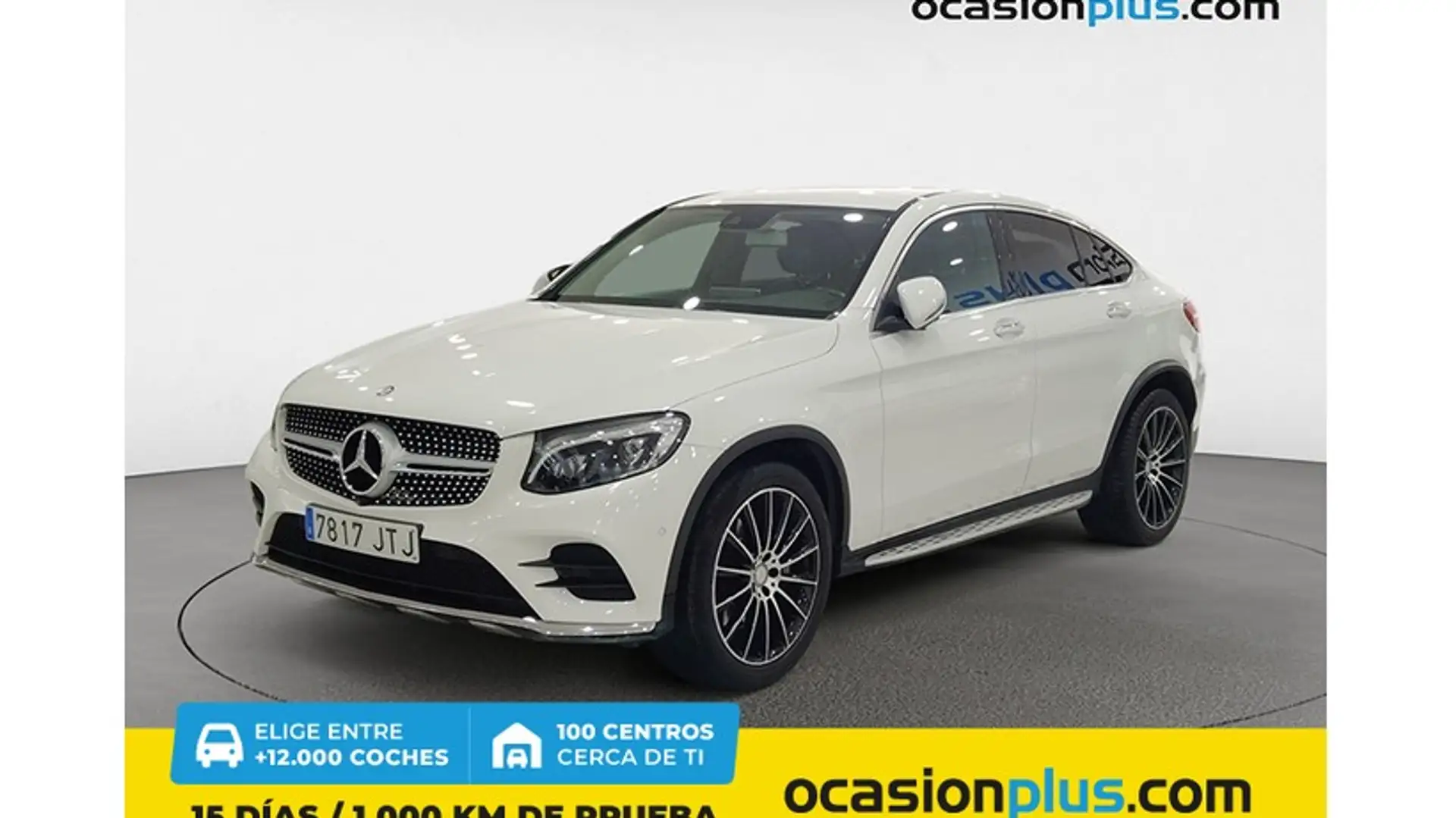 Mercedes-Benz GLC 250 Coupé 250d 4Matic Aut. Blanc - 1