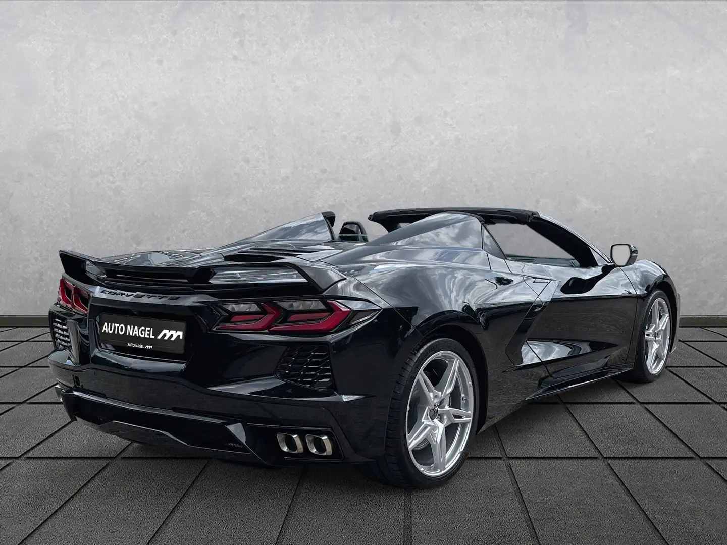 Corvette C8 C8 Stingray Cabrio 3LT*Z51-Paket*Lifting*Comp.Sitze Schwarz - 2