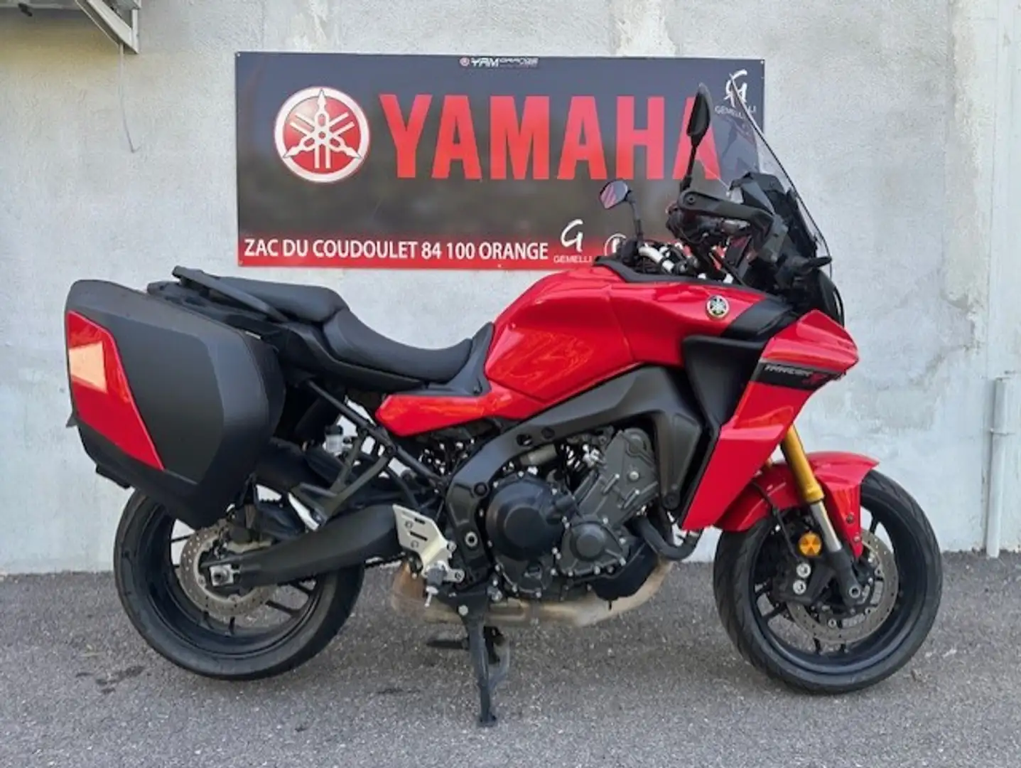 Yamaha Tracer 9 GT Rouge - 1