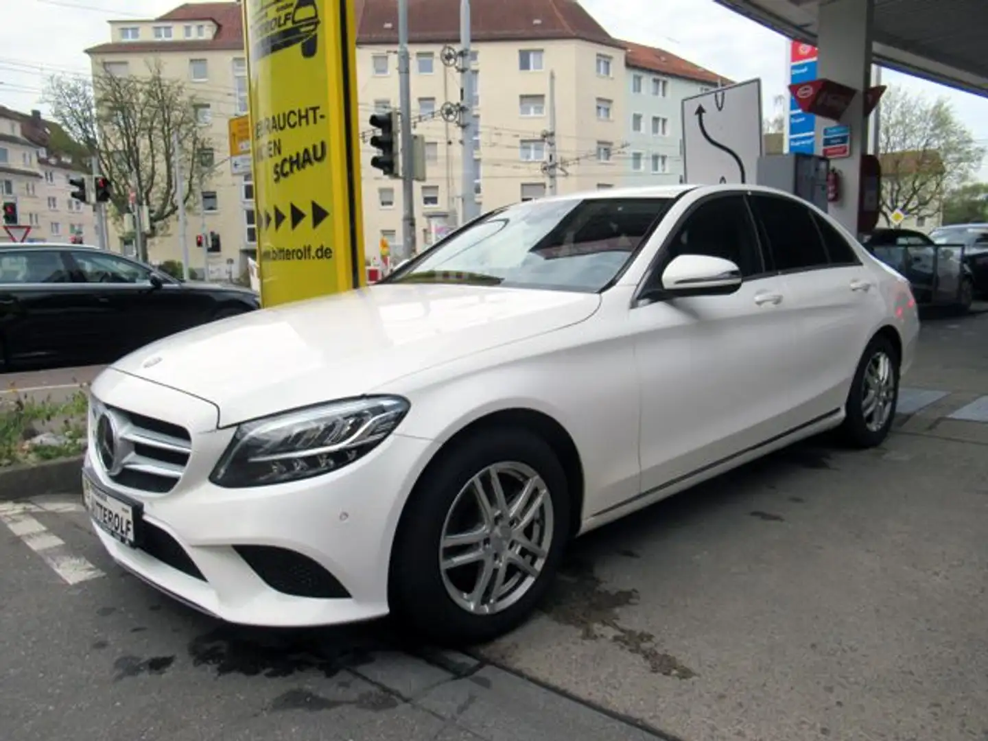 Mercedes-Benz C 200 d Lim Aut Avantgarde NAVI/LED/StHzg/PDC Bianco - 2