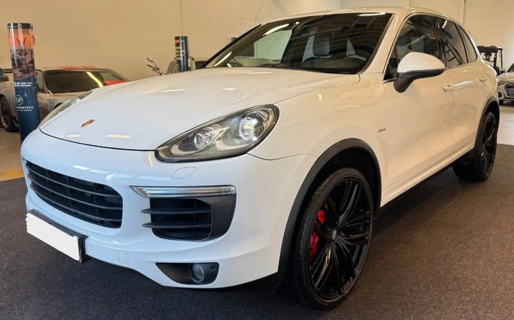 Porsche Cayenne Diesel *AHK*PANORAMA Weiß - 2