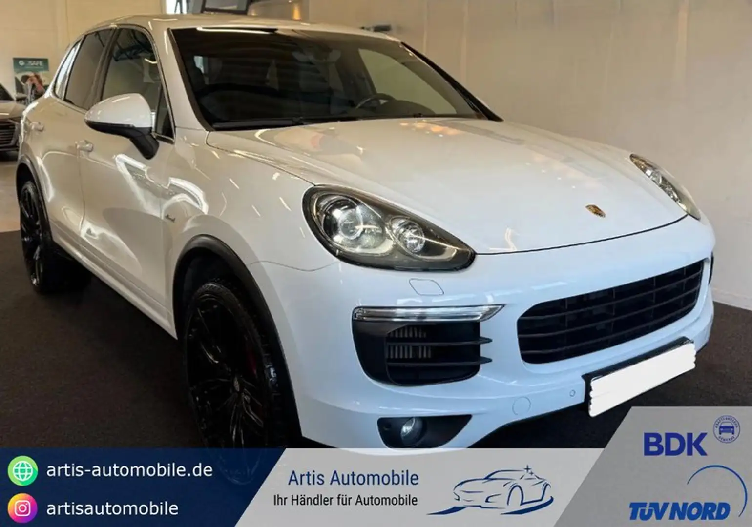 Porsche Cayenne Diesel *AHK*PANORAMA Weiß - 1
