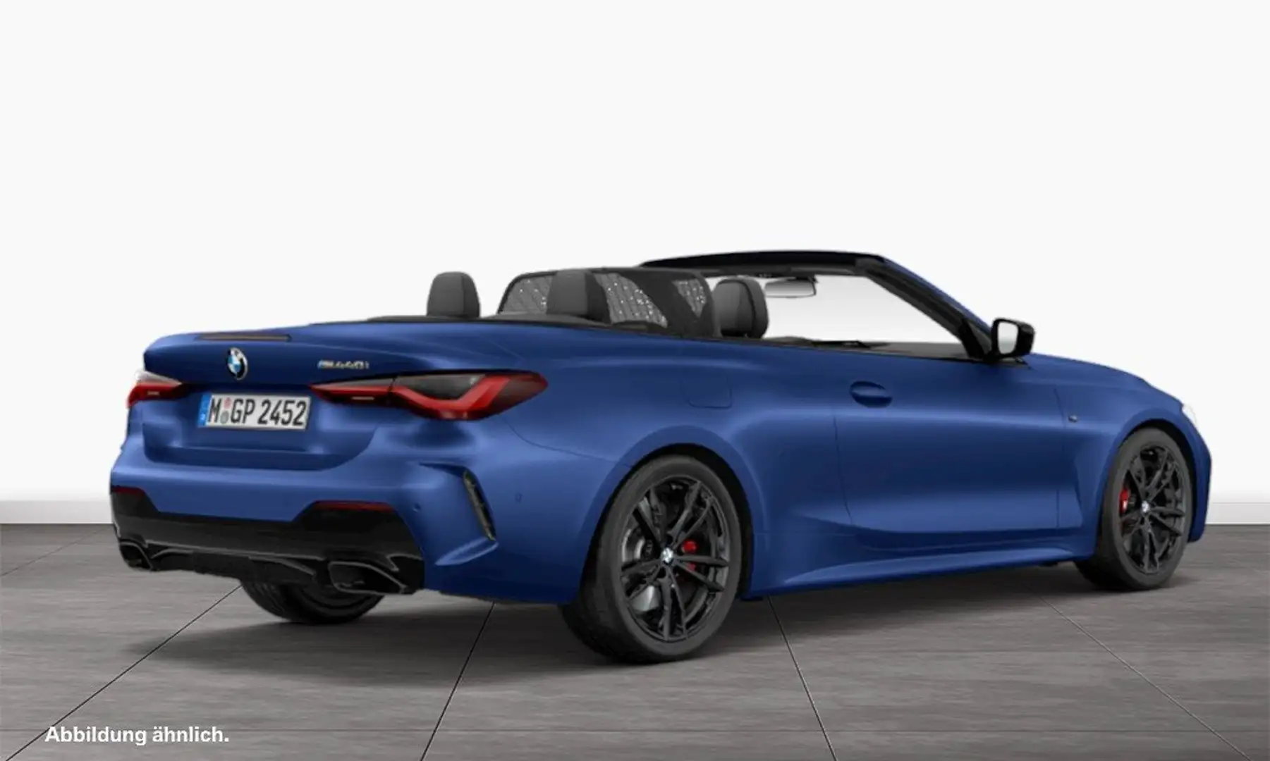 BMW 440 M440i xDrive Cabrio Sportpaket HK HiFi DAB LED Blau - 2