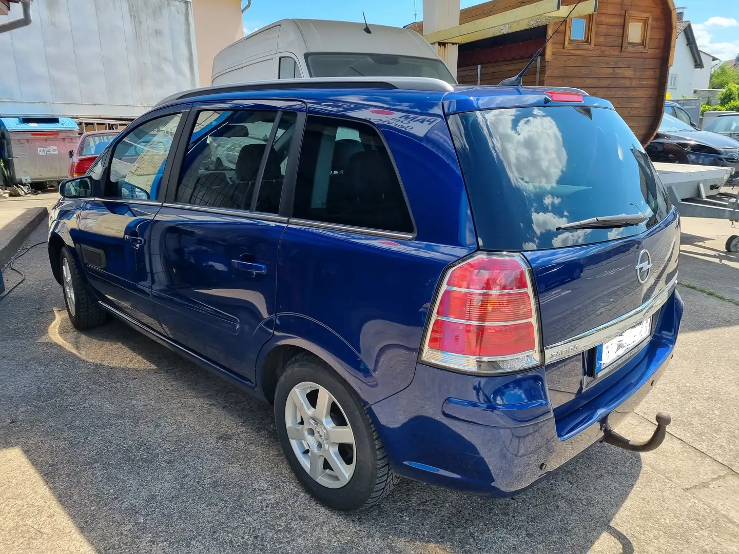 Opel Zafira 1.8 Edition AHK Sitzheizung Leder PDC Blau - 2