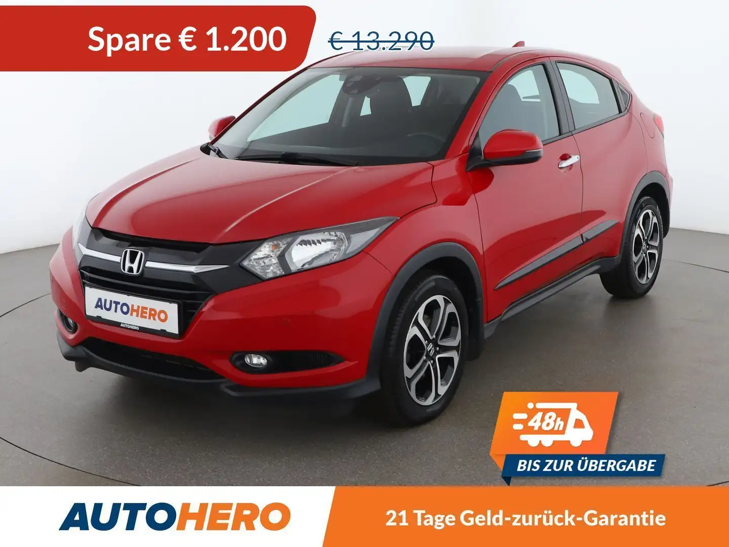Honda HR-V 1.6 DTEC Elegance *BT*SHZ*PDC*AHK* Červená - 1
