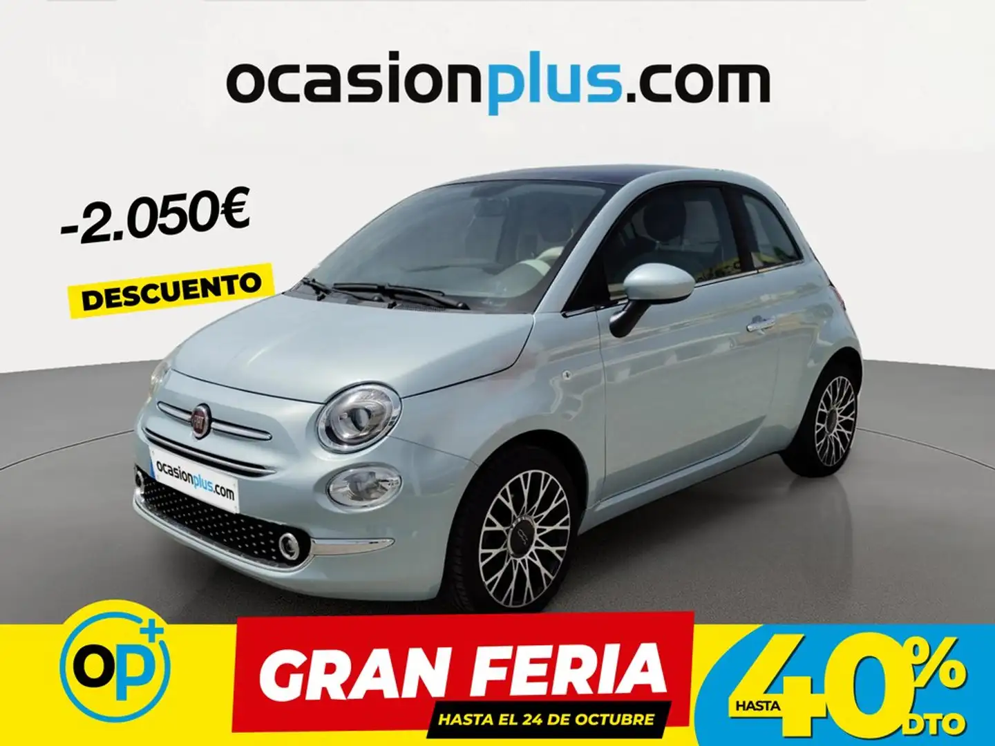 Fiat 500 1.0 Hybrid Dolcevita 52kW Verde - 1