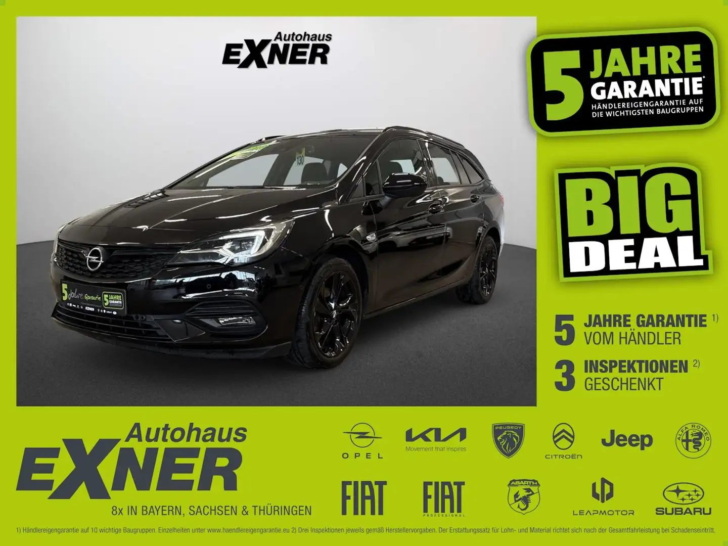 Opel Astra Sportstourer 1.2 Turbo ULTIMATE *LED*PDC* Schwarz - 1