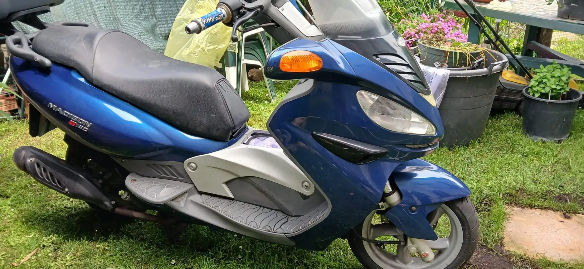 Malaguti Madison 150 bauletto posteriore Kék - 2