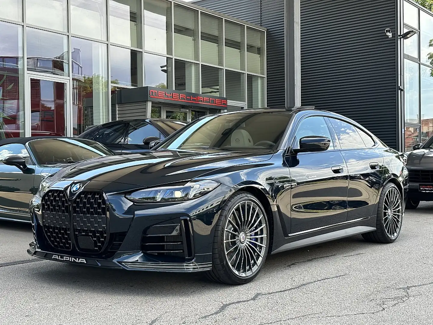 Alpina B4 D4S Gran Coupe BiTurbo 3.0d xDrive Aut. Zelená - 2