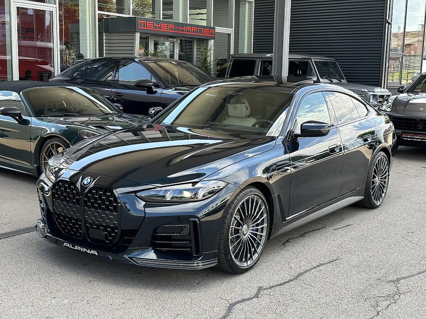 Alpina B4 D4S Gran Coupe BiTurbo 3.0d xDrive Aut. Zelená - 1
