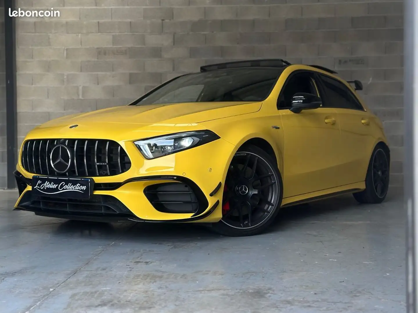 Mercedes-Benz A 45 AMG Mercedes 45 S AMG 4Matic+ PACK AERO SIÈGES CONFORT Jaune - 1