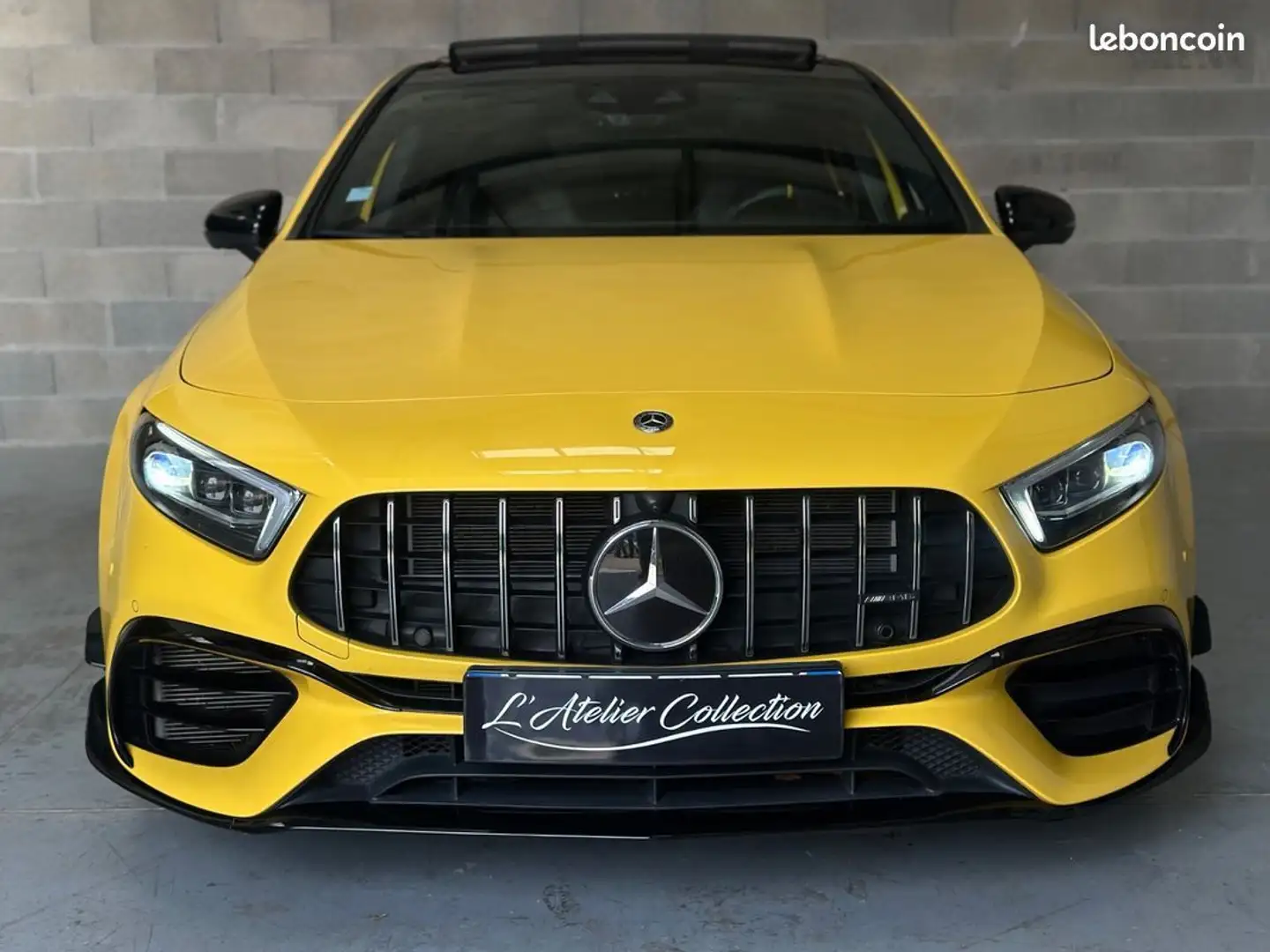 Mercedes-Benz A 45 AMG Mercedes 45 S AMG 4Matic+ PACK AERO SIÈGES CONFORT Jaune - 2