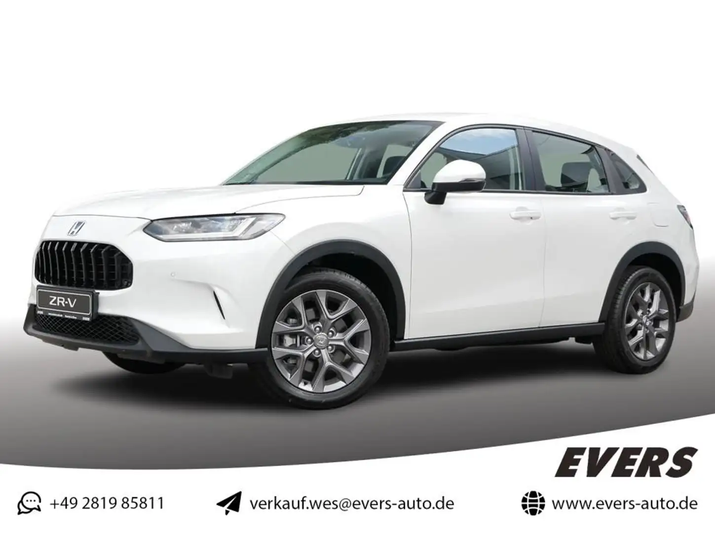 Honda ZR-V 2.0 i-MMD HYBRID ELEGANCE NAVI+LED+ACC+SHZ Weiß - 1