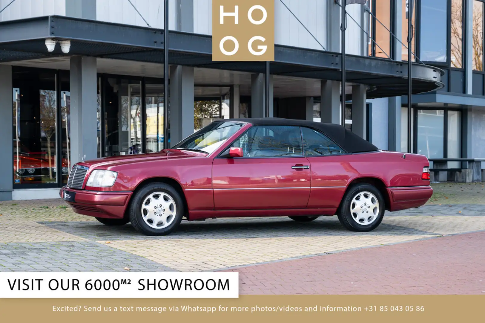 Mercedes-Benz E 220 Cabriolet ( W124 ) Rood - 1