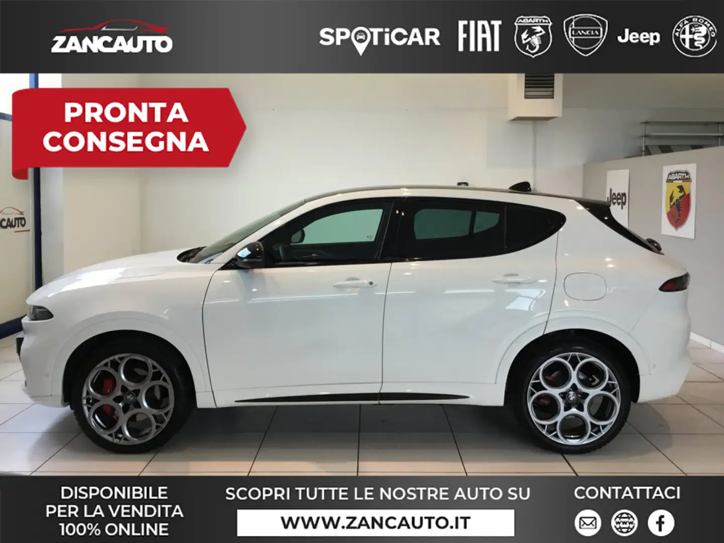 Alfa Romeo Tonale 1.3 280 CV PHEV AT6 Q4 Tributo Italiano Bianco - 1