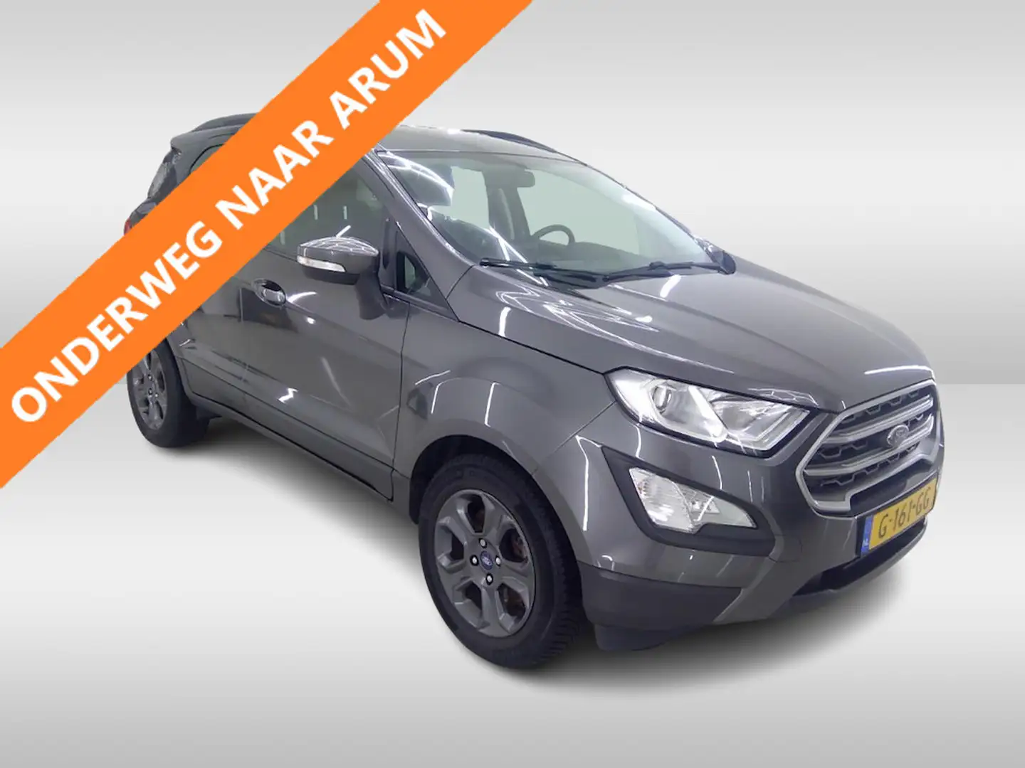 Ford EcoSport 1.0 EcoBoost Trend Ultimate 125PK NAVI | LMV | AIR Grijs - 1