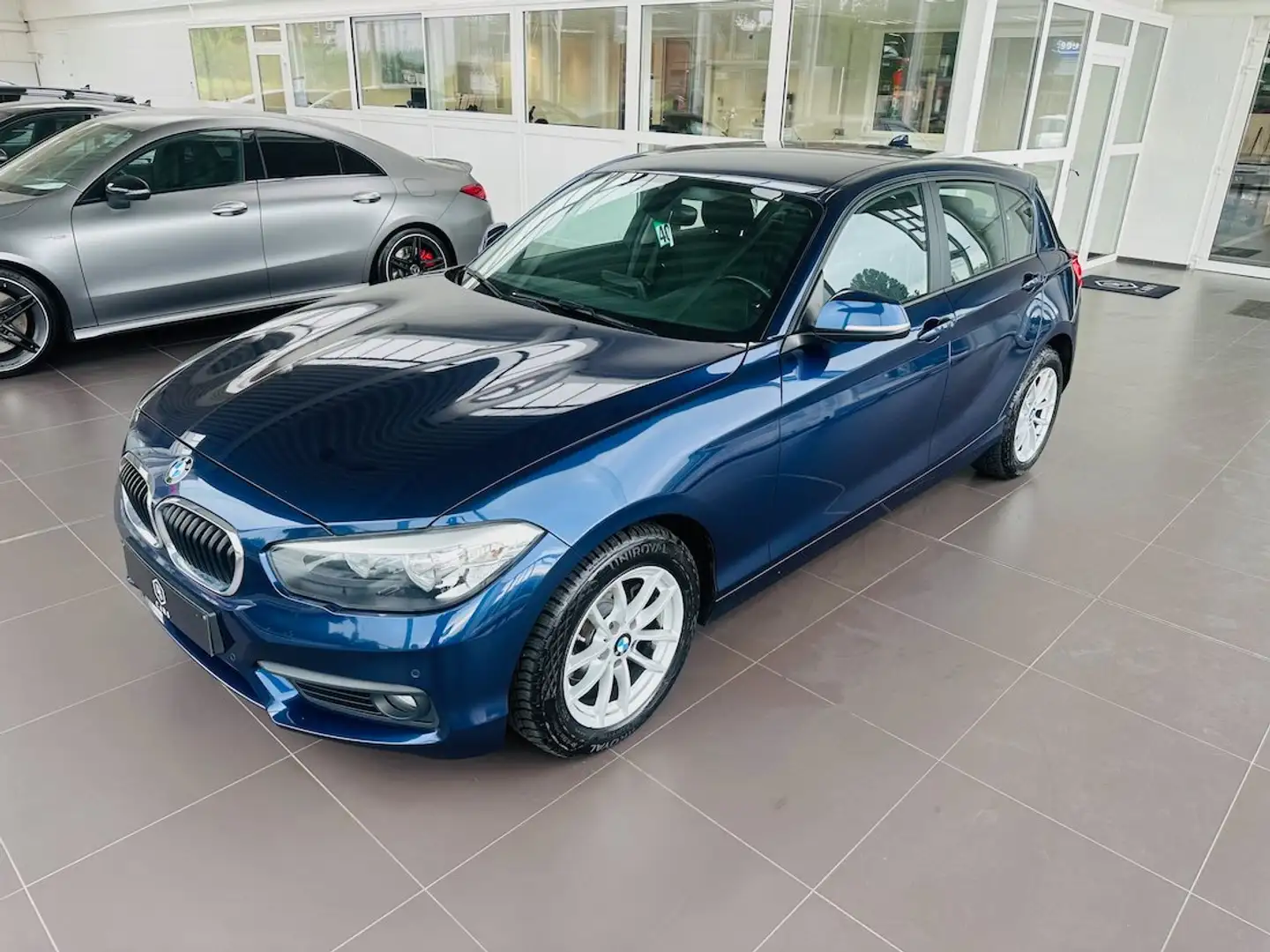 BMW 114 d *** GARANTIE + CLIM + GPS *** Blauw - 2
