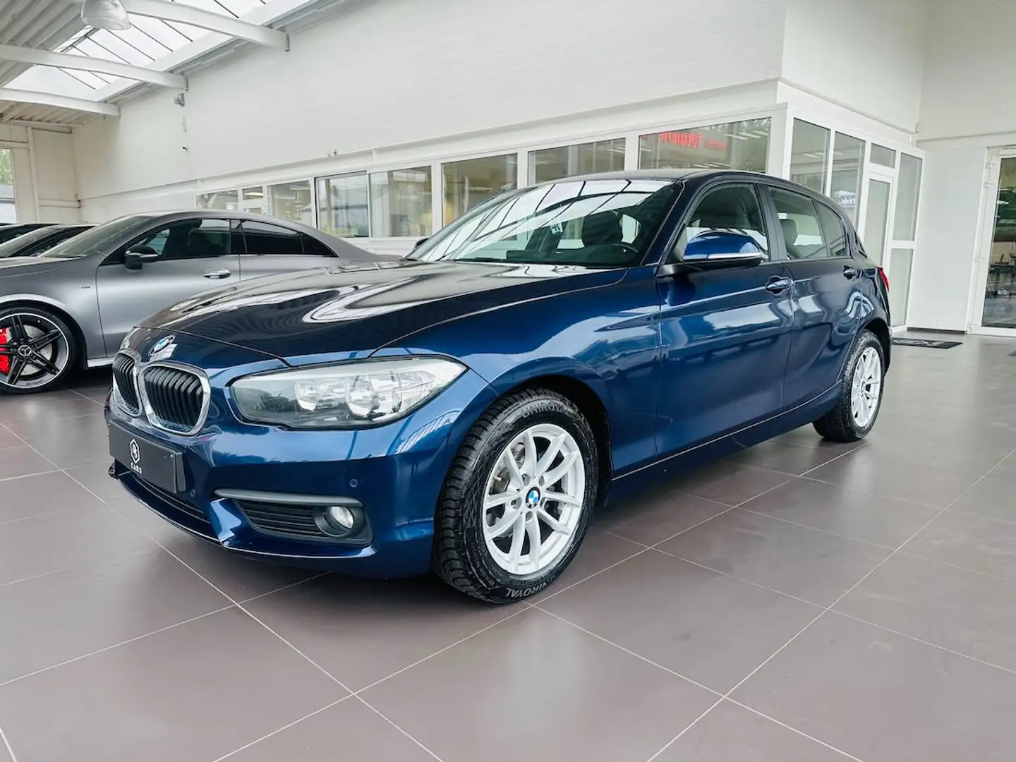 BMW 114 d *** GARANTIE + CLIM + GPS *** Blauw - 1