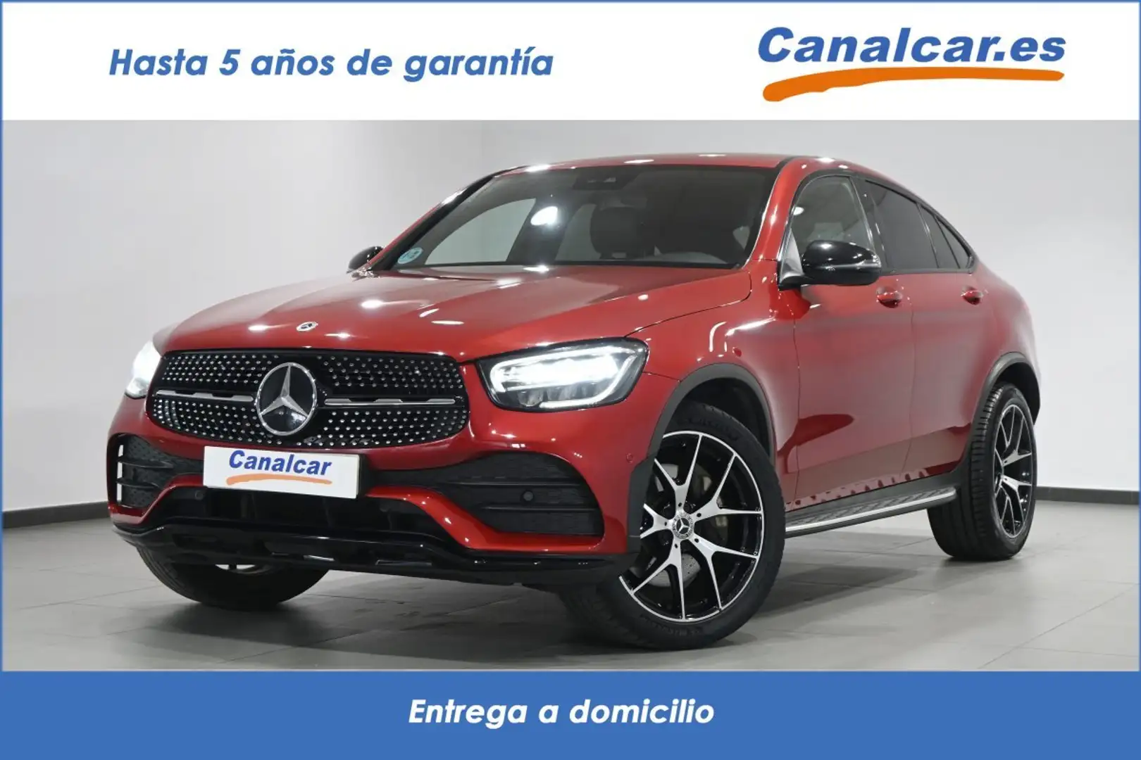 Mercedes-Benz GLC 220 Coupé 220d 4Matic 9G-Tronic Rood - 1