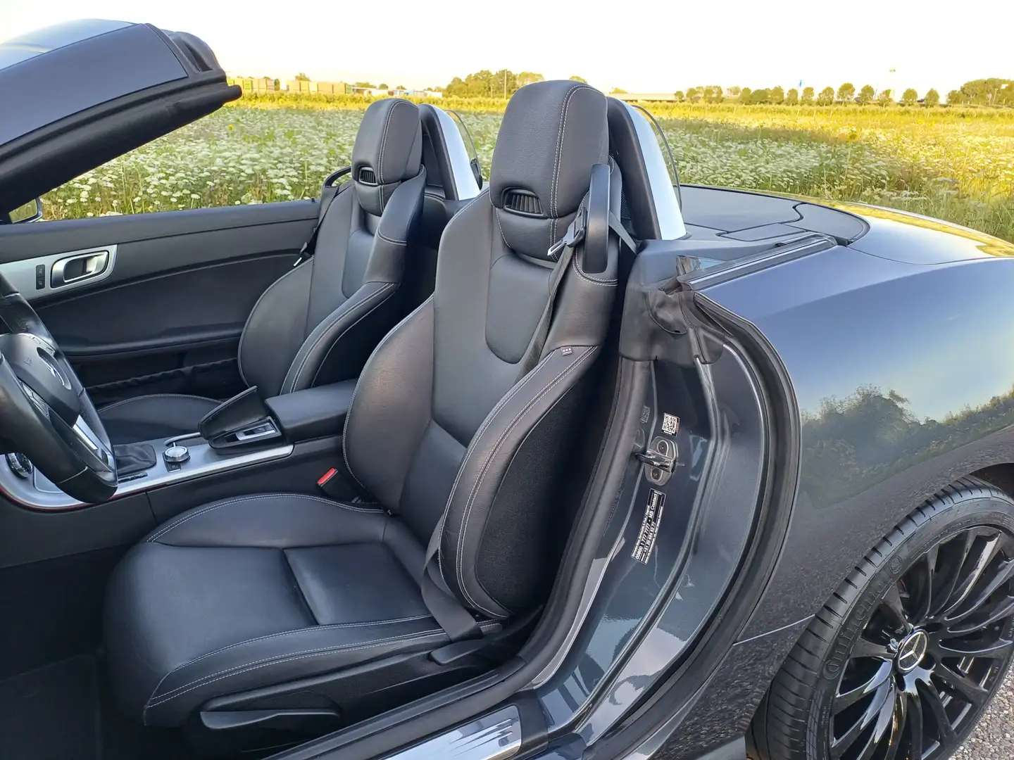 Mercedes-Benz SLK 200 /Nieuwstaat/NL/Dealer onderhouden/ Gri - 2