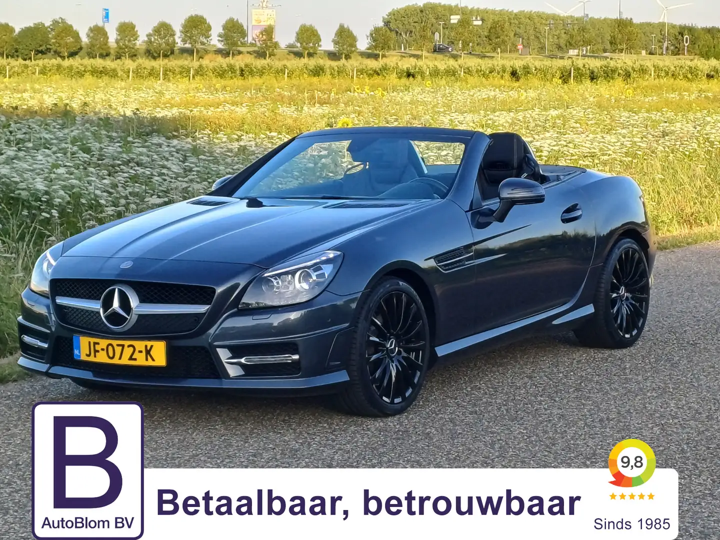 Mercedes-Benz SLK 200 /Nieuwstaat/NL/Dealer onderhouden/ Gri - 1