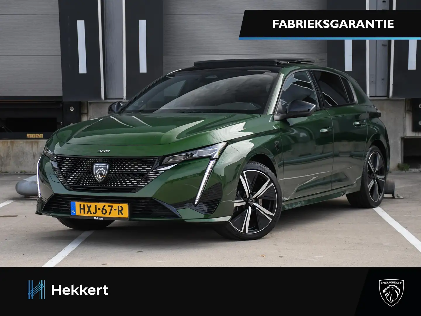Peugeot 308 GT 1.6 PHEV 180pk Automaat SCHUIF-DAK | 18''LM | F Vert - 1