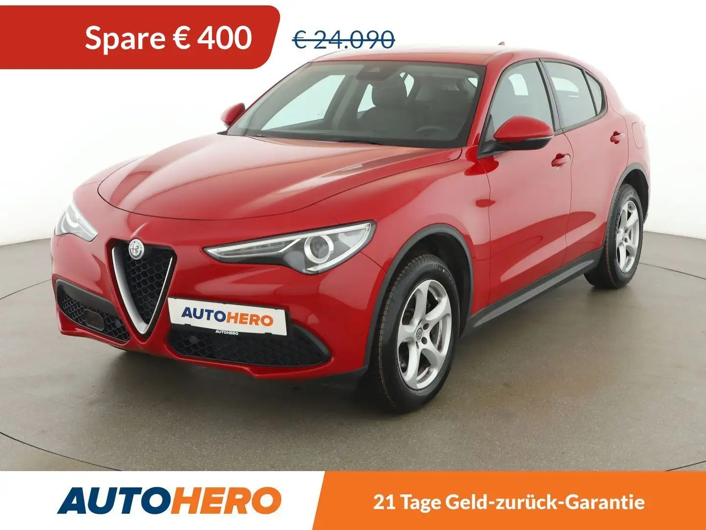 Alfa Romeo Stelvio 2.0 Turbo Super Q4 Aut. *XENON*SPUR*ACC*NAVI* Rot - 1