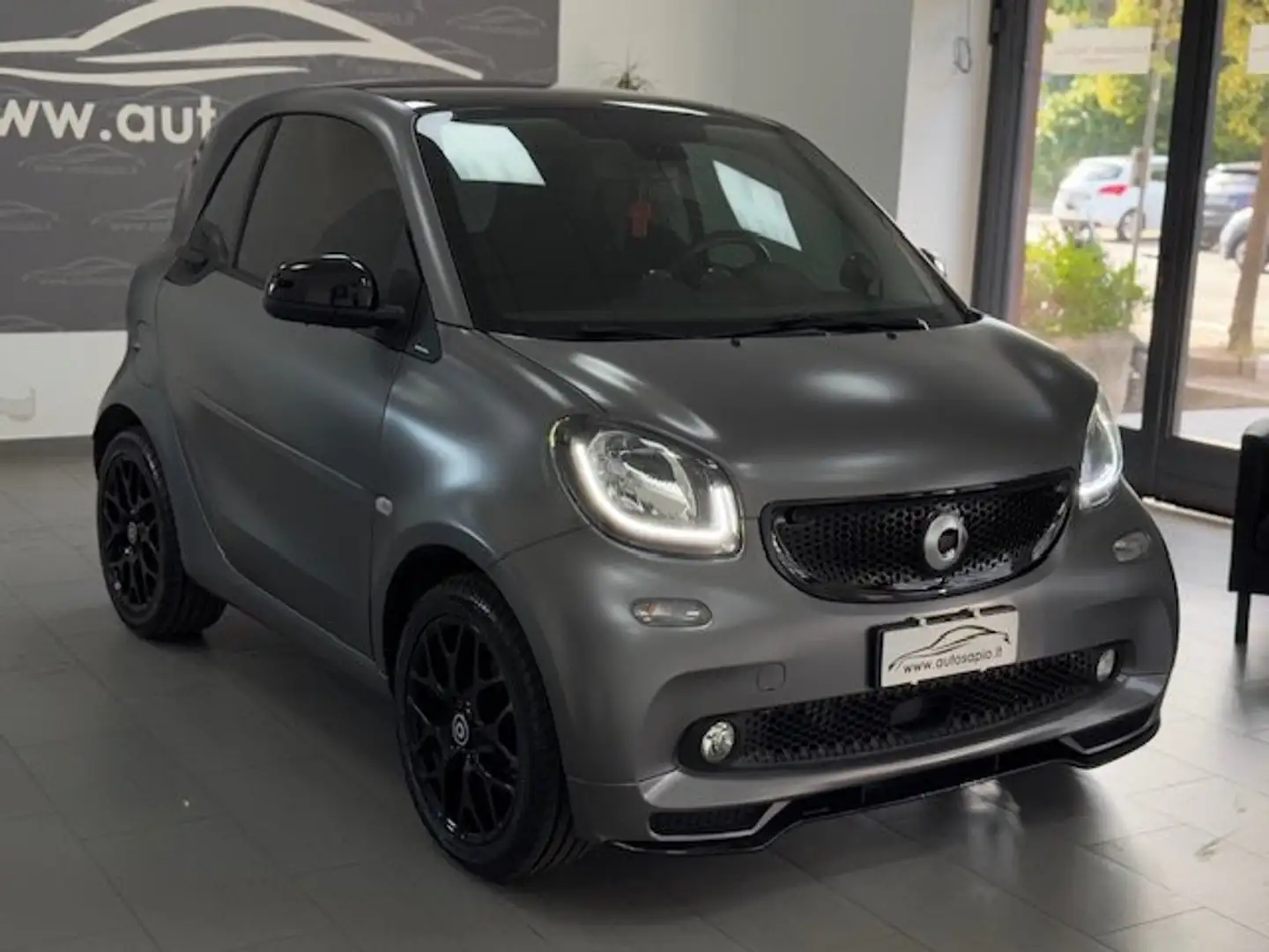 smart forTwo Fortwo 1.0 Superpassion 71cv twinamic KM CERT Grigio - 2