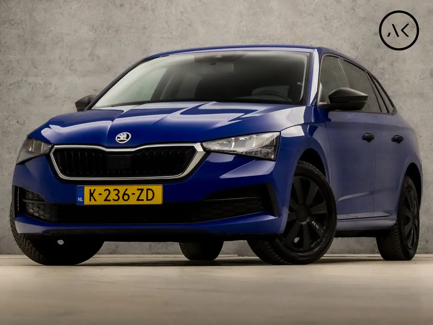 Skoda Scala 1.0 TSI Active Sport (APPLE CARPLAY, GETINT GLAS, Синій - 1