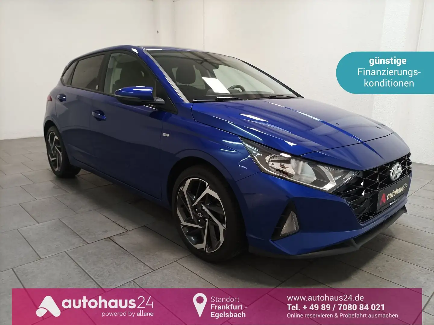 Hyundai i20 1.0 T-GDI Ed. 30+ Navi|CAM|Sitzhzg.|Tempomat Blau - 1