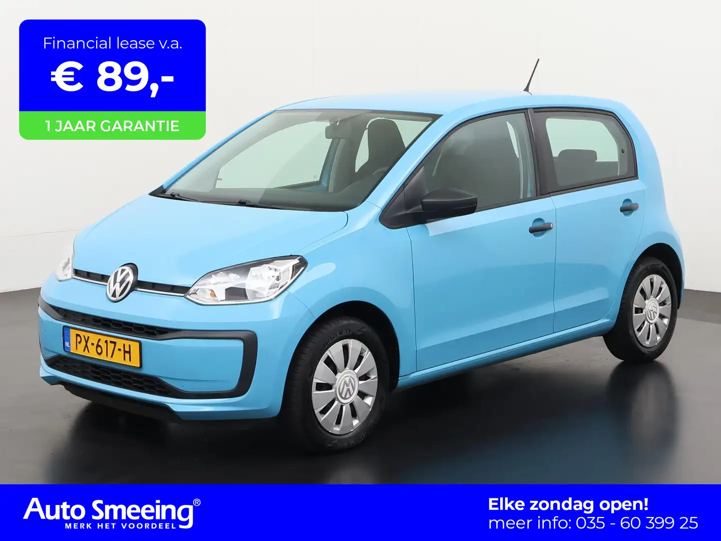 Volkswagen up! 1.0 BMT take up! | Zondag Open! Bleu - 1