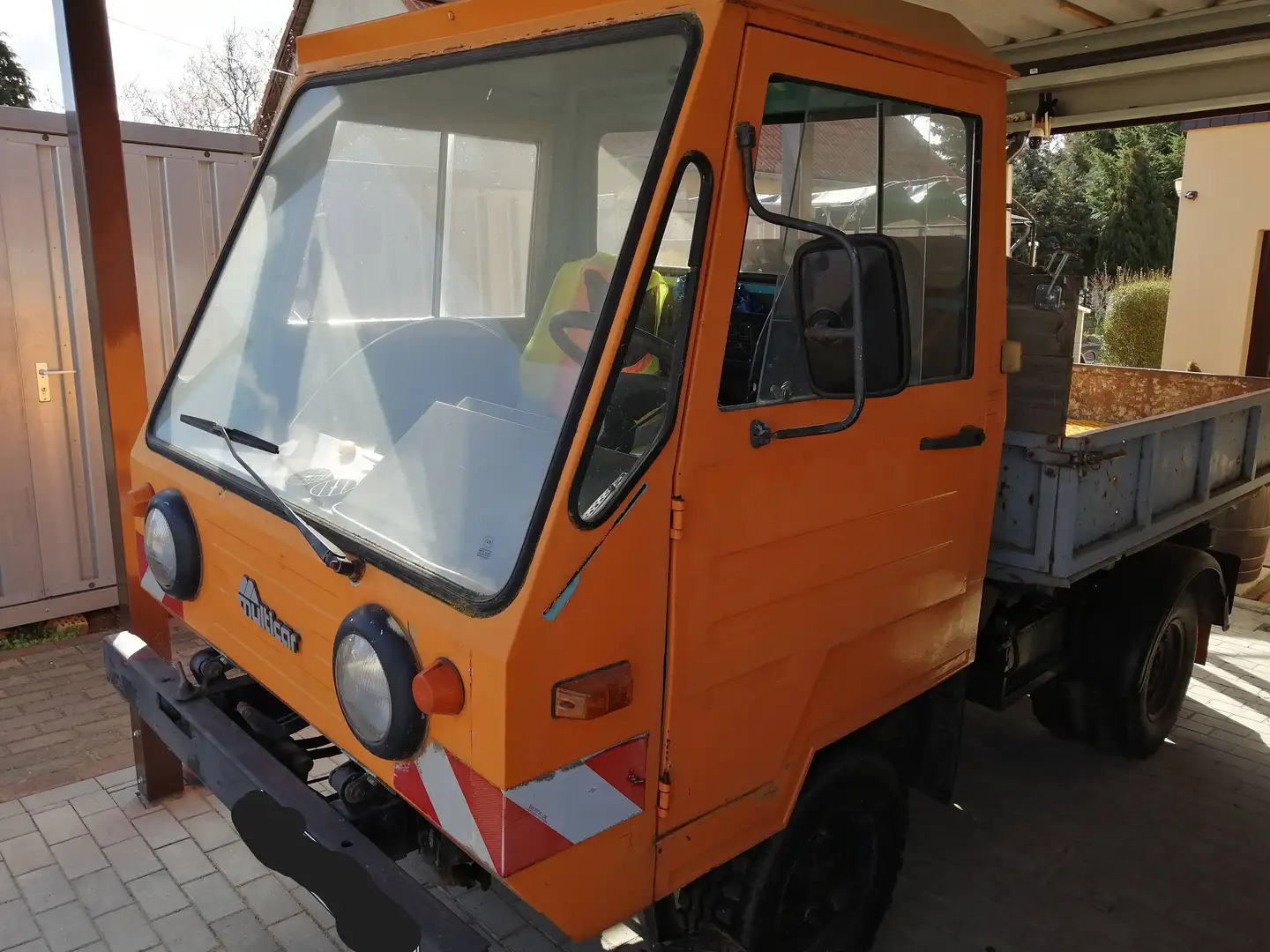 Trucks-Lkw Multicar Multicar M25, 3-Seiten-Kipper Orange - 1