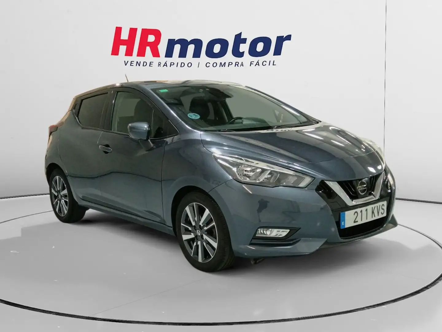 Nissan Micra 1.5dCi S&S Visia+ 90 Gris - 1
