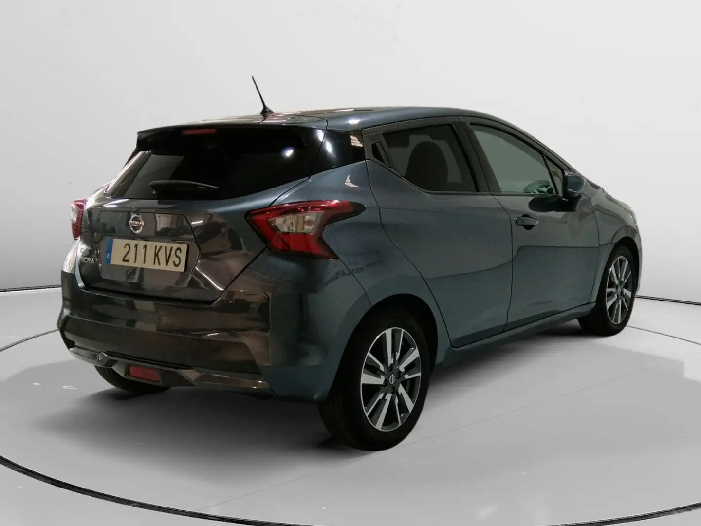 Nissan Micra 1.5dCi S&S Visia+ 90 Gris - 2