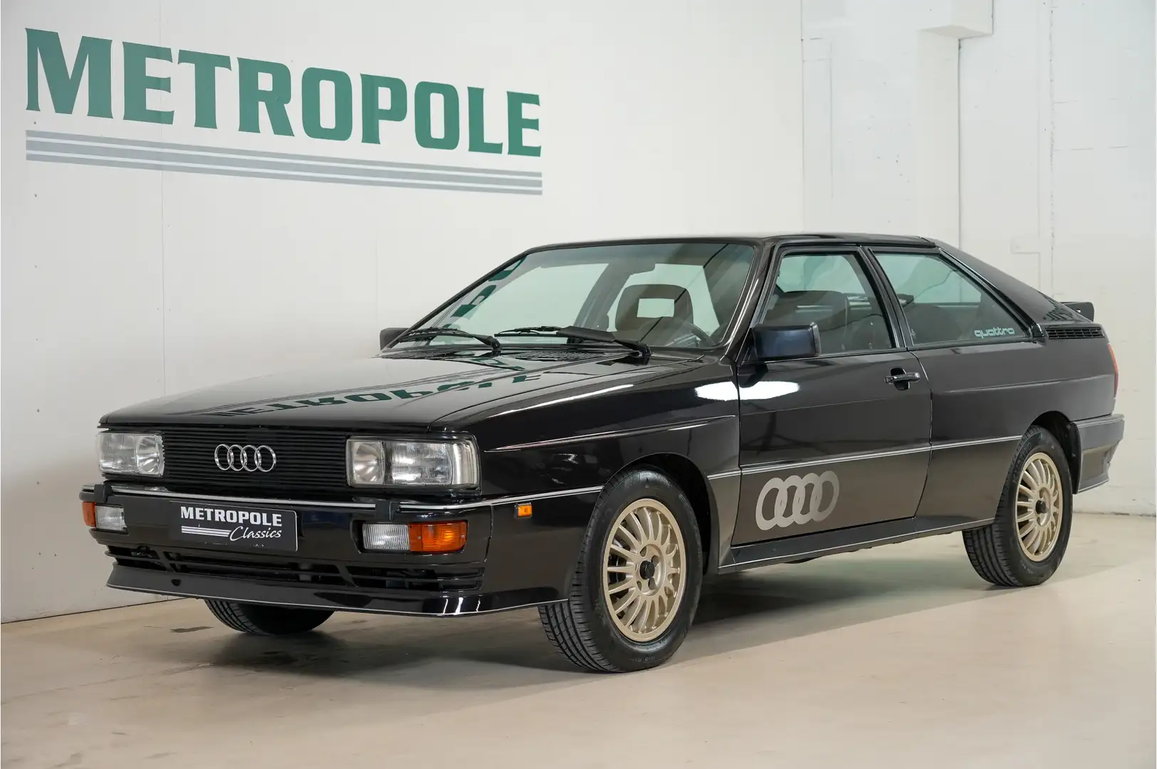 Audi Coupe Quattro Turbo M1080 Negro - 1