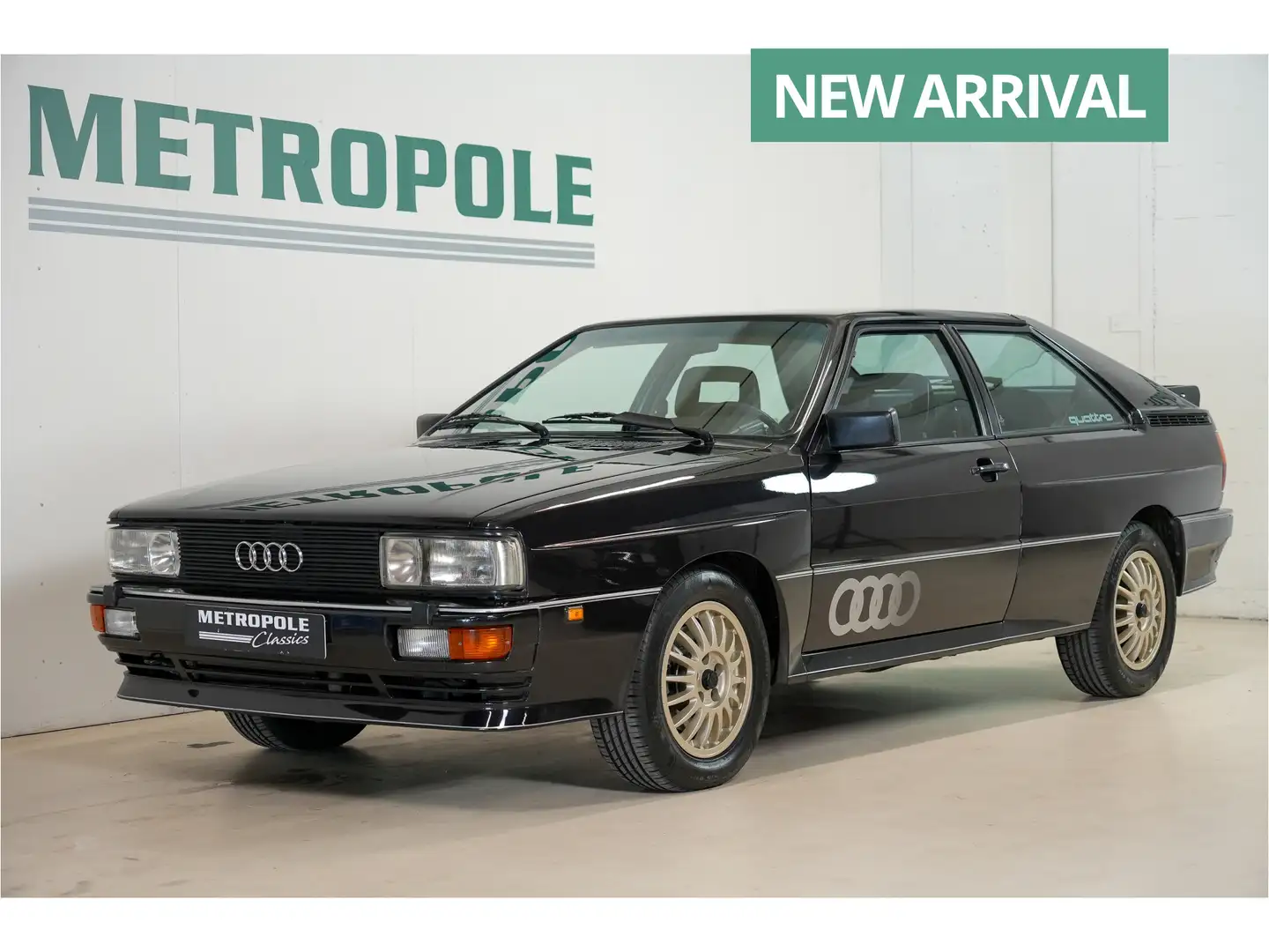 Audi Coupe Quattro Turbo M1080 Zwart - 1