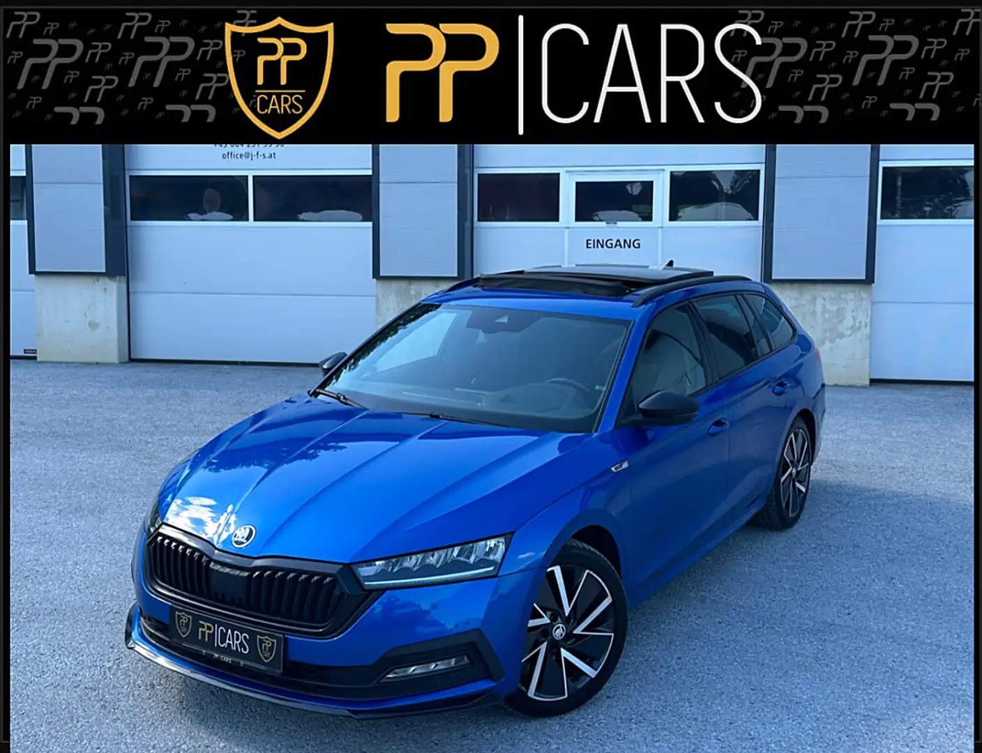 Skoda Octavia Combi 2,0 TDI SPORTLINE DSG ** PANORAMA-Glassch... Blau - 1