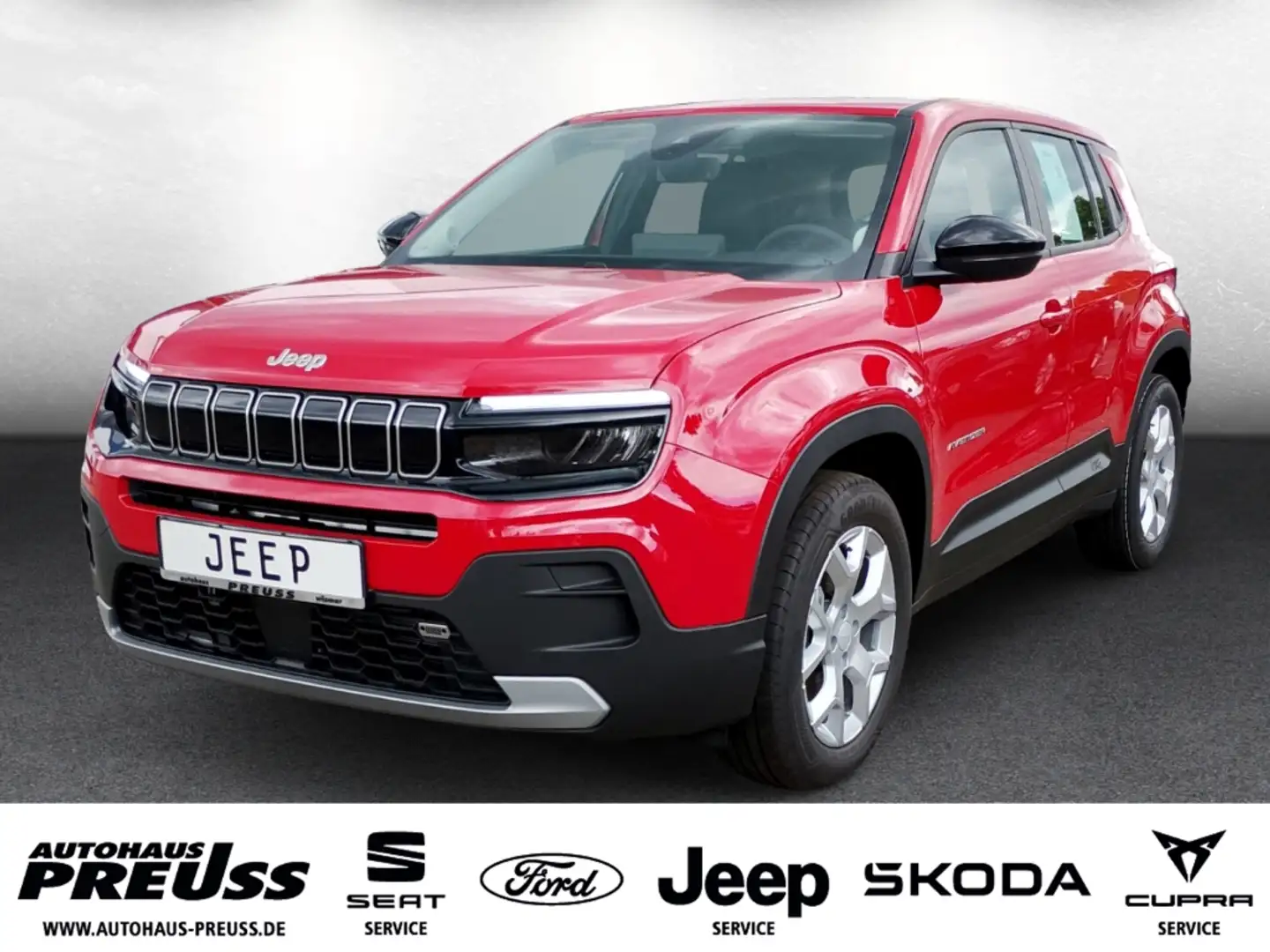 Jeep Avenger T-GDI Altitude 1.2 GSE Rouge - 1