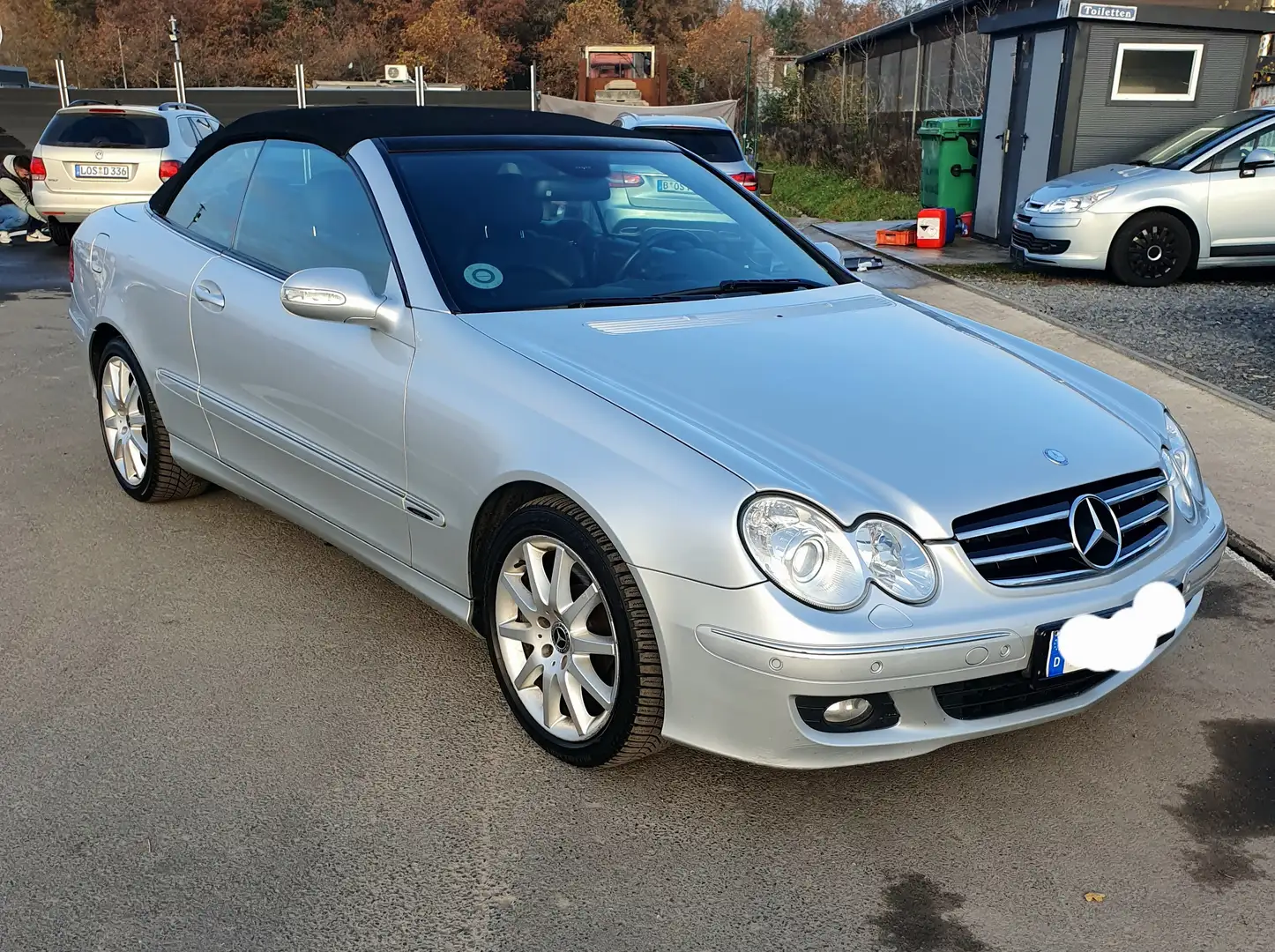 Mercedes-Benz CLK 320 CLK 320 CDI Cabrio Avantgarde Edition Grau - 2