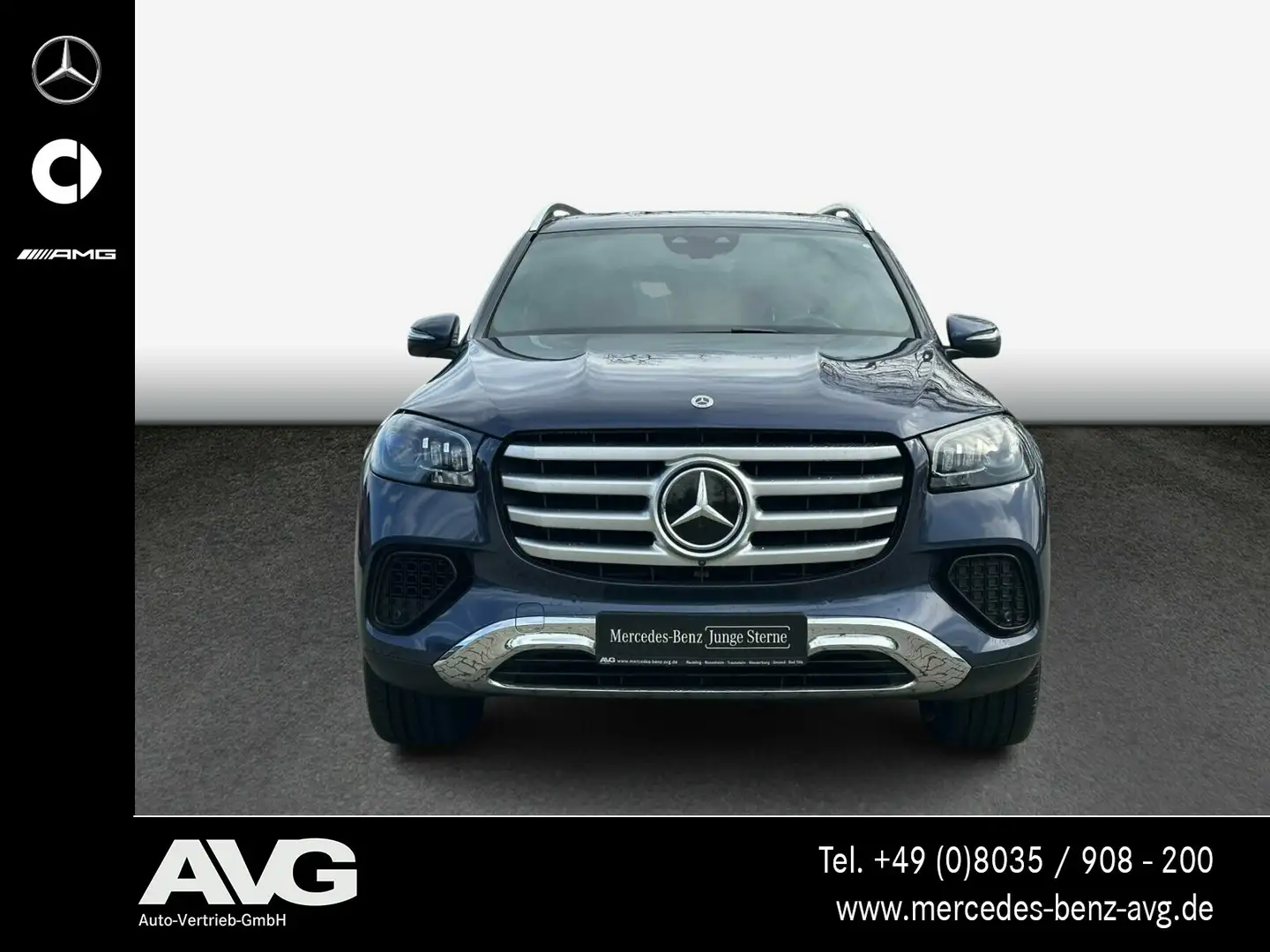 Mercedes-Benz GLS 350 GLS 350 d 4M Pano AHK Burmest HuD 360° Airmatic Blau - 2